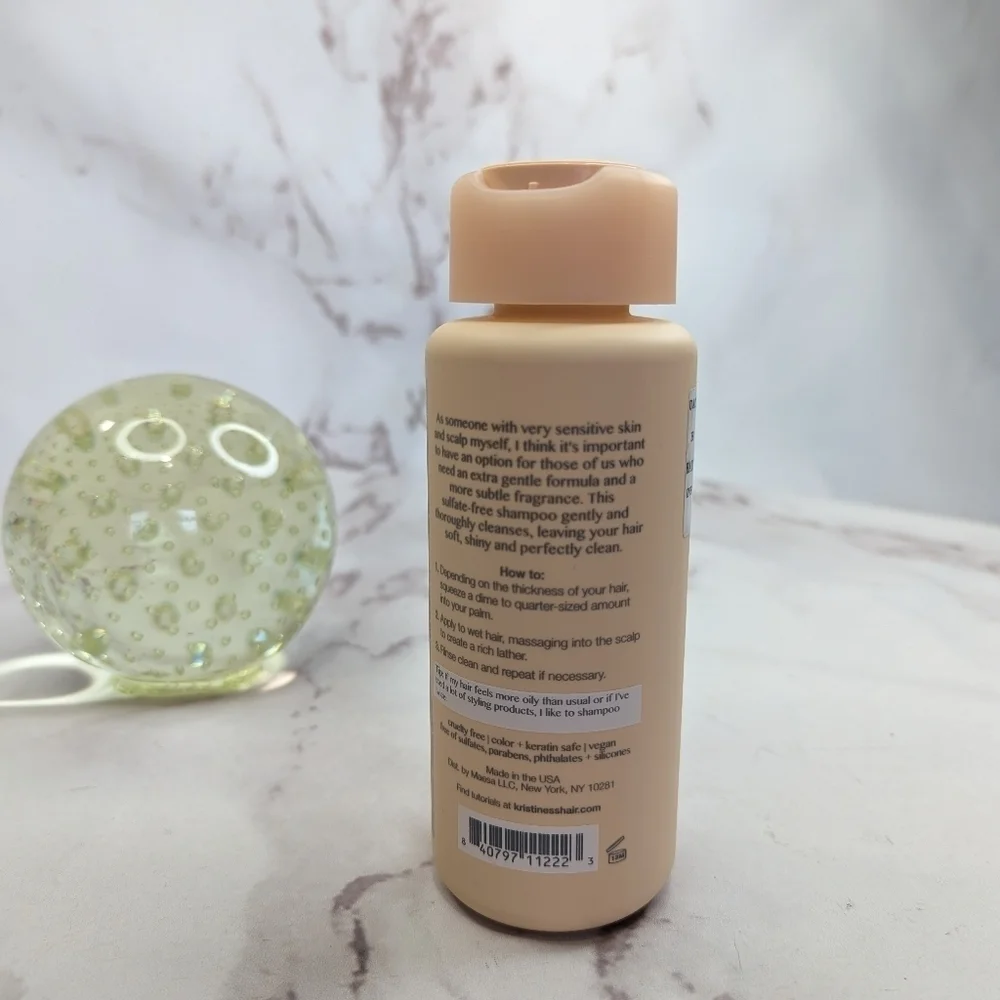 Kristin Ess Extra Gentle Shampoo Signature Sulfate Free 10 oz 296 mL Pink